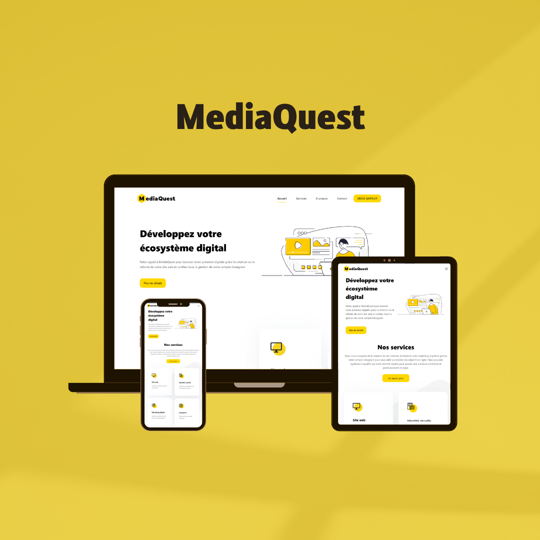 Mockup MediaQuest